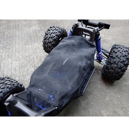 HOT RACING HRAXMX16C02 CHASSIS DIRT COVER FOR TRAXXAS X-MAXX