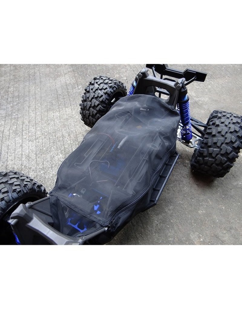 HOT RACING HRAXMX16C02 CHASSIS DIRT COVER FOR TRAXXAS X-MAXX