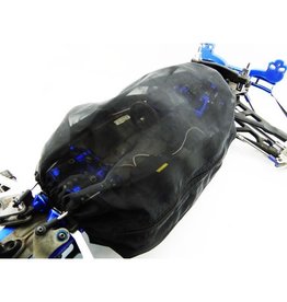 HOT RACING HRARVO16C06 DIRT GUARD CHASSIS COVER FOR TRAXXAS E-REVO