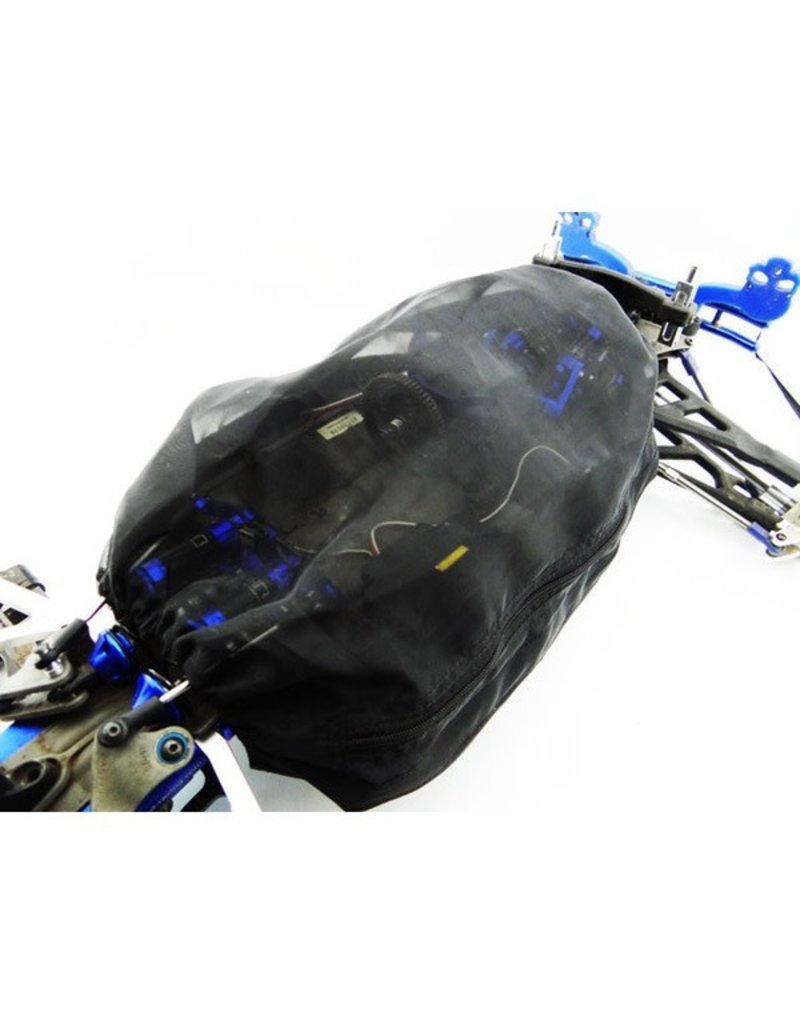 HOT RACING HRARVO16C06 DIRT GUARD CHASSIS COVER FOR TRAXXAS E-REVO