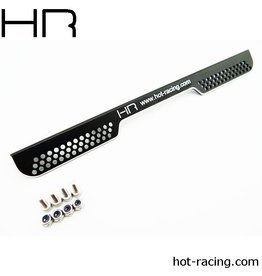 HOT RACING HRASPN30G ALUMINUM REAR SPLASH GUARD FOR TRAXXAS SPARTAN