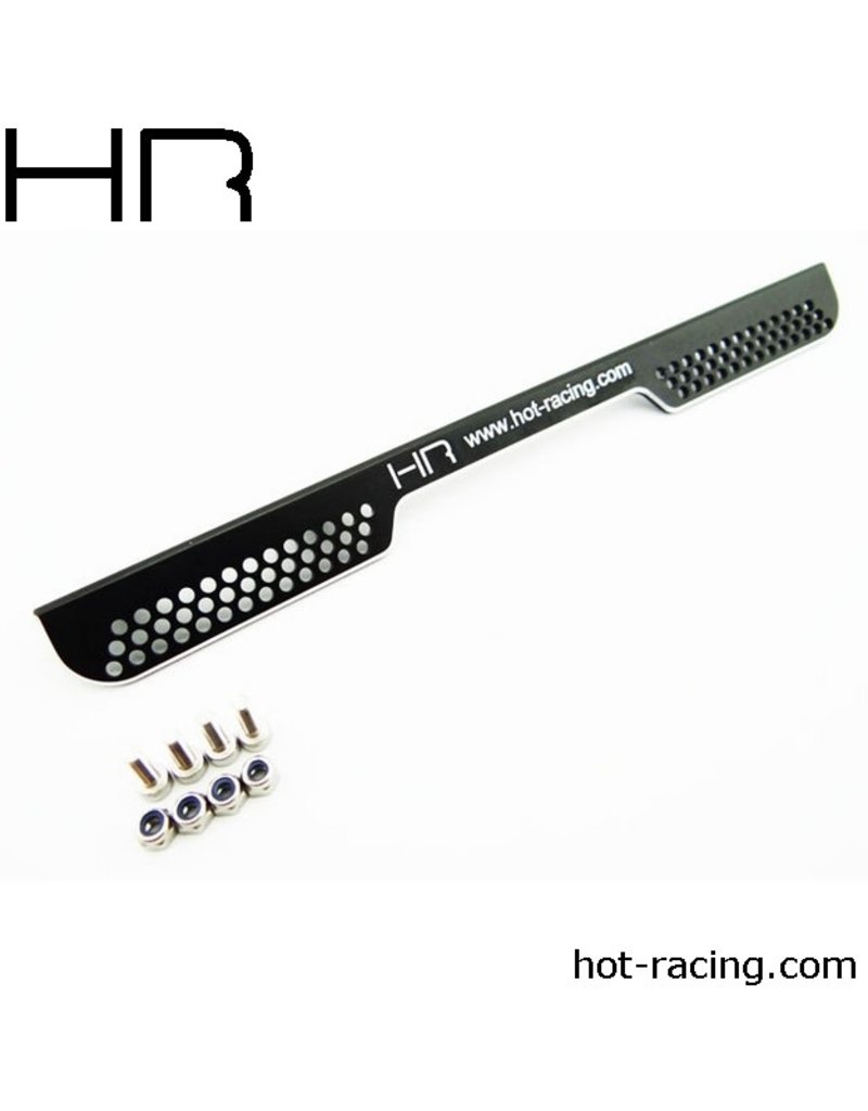 HOT RACING HRASPN30G ALUMINUM REAR SPLASH GUARD FOR TRAXXAS SPARTAN