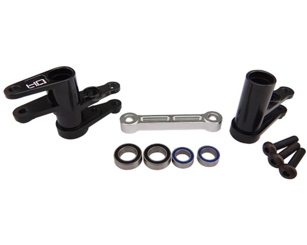 HRATRF4801 ALUMINUM STEERING BELLCRANKS & DRAGLINK 4TEC 2.0, 3.0