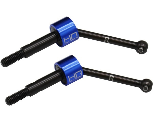 HRASTRF288R HARDENED STEEL REAR CV AXLES FOR TRAXXAS 4-TEC 2.0, 3.0