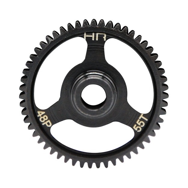 HRASTRF455 48P 55T STEEL SPUR GEAR FOR TRAXXAS 4-TEC 2.0, 3.0