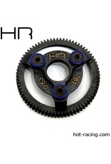 HOT RACING HRASTE876 48P 76T HARDENED STEEL SPUR GEAR FOR TRAXXAS 2WD