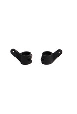 RPM RC PRODUCTS RPM80372 FRONT BEARING CARRIERS FOR 2WD BANDIT, RUSTLER, SLASH, STAMPEDE: BLACK