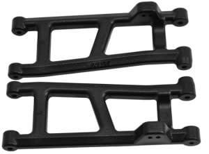 RPM70462 REAR A-ARMS FOR ECX TORMENT, RUCKUS, CIRCUIT: BLACK