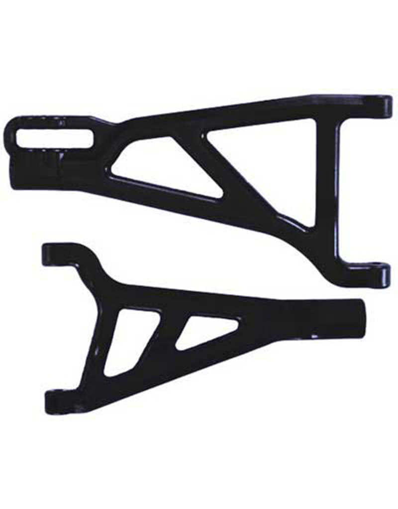RPM RC PRODUCTS RPM80212 FRONT RIGHT A-ARMS FOR  SUMMIT, REVO, E-REVO: BLACK