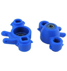 RPM RC PRODUCTS RPM80585 OVERSIZED AXLE CARRIERS FOR SLAYER, REVO, T/EMAXX: BLUE