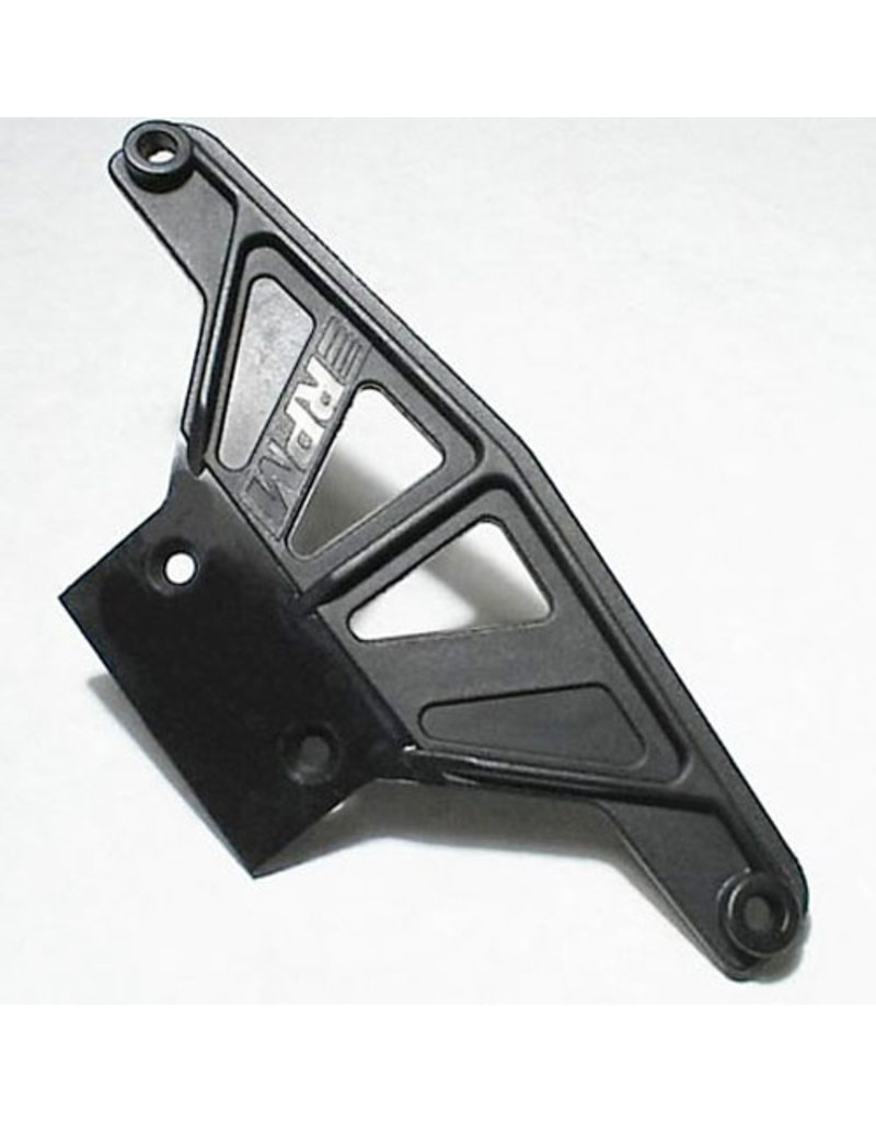 RPM RC PRODUCTS RPM81162 FRONT WIDE BUMPER FOR RUSTLER, STAMPEDE: BLACK