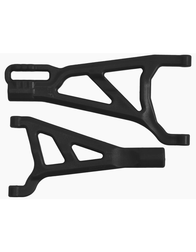 RPM RC PRODUCTS RPM70372 FRONT LEFT A-ARMS FOR SUMMIT, E-REVO:BLACK
