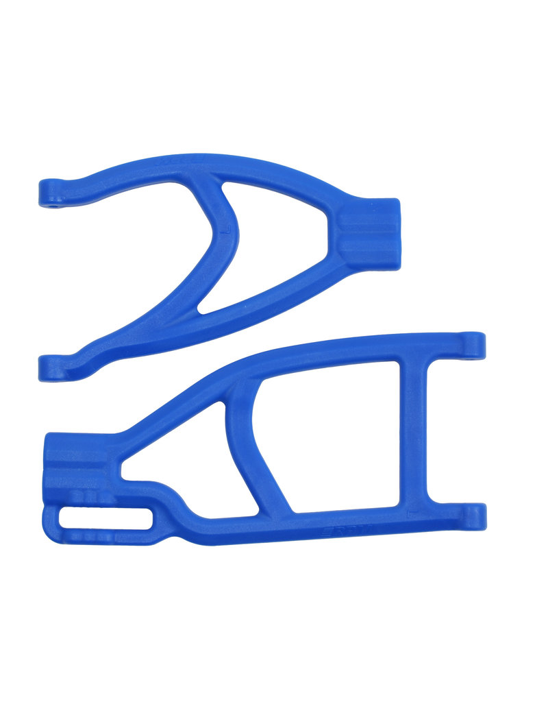 RPM RC PRODUCTS RPM70435 REAR LEFT A-ARMS FOR SUMMIT, E-REVO, REVO: BLUE