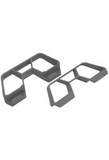 RPM RC PRODUCTS RPM70652 NERF BAR SET FOR 4X4 LCG SLASH, RALLY: BLACK