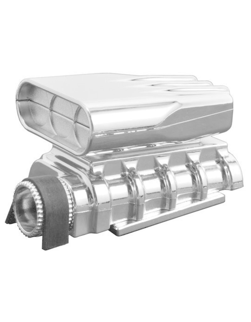 RPM RC PRODUCTS RPM73413 MOCK INTAKE & BLOWER SET: CHROME