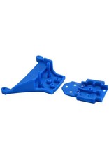 RPM RC PRODUCTS RPM73565 FRONT BULKHEAD FOR SLASH LCG 4X4: BLUE