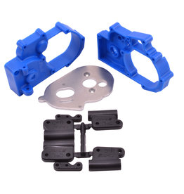 RPM RC PRODUCTS RPM73615 HYBRID GEARBOX HOUSING FOR TRAXXAS 2WD: BLUE