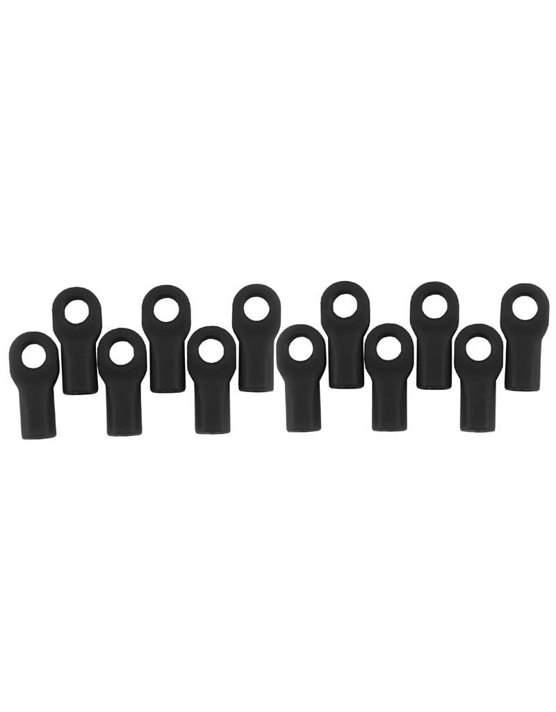 RPM RC PRODUCTS RPM80472 1/10 SHORT  ROD ENDS: BLACK (12)
