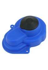 RPM RC PRODUCTS RPM80525 SEALED GEAR COVER FOR TRAXXAS 2WD: BLUE