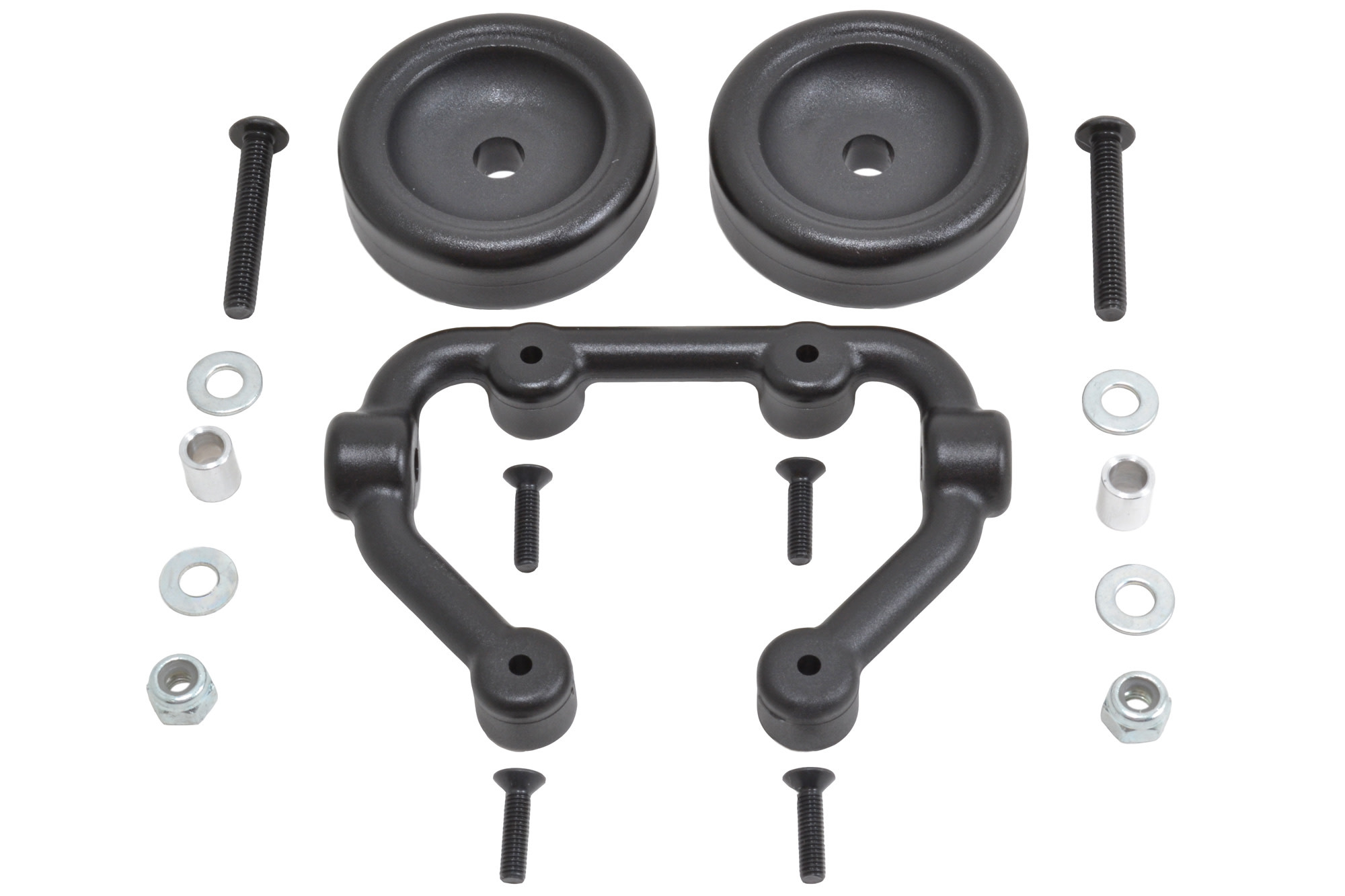 RPM81582 LOW VISIBILITY WHEELIE BARS FOR X-MAXX: BLACK
