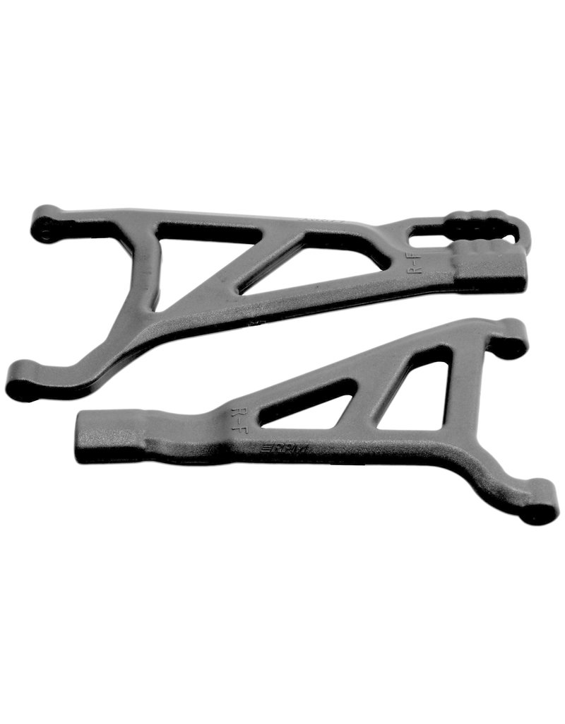 RPM RC PRODUCTS RPM81462 FRONT RIGHT A-ARMS: BLACK E-REVO 2.0