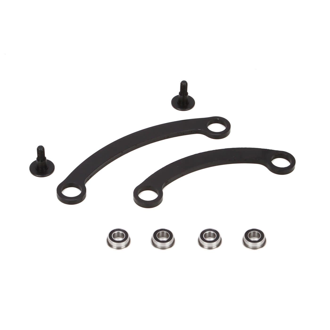 TLR244005 STEERING RACK SET W/BEARINGS, SHORT/LONG: 8B 3.0