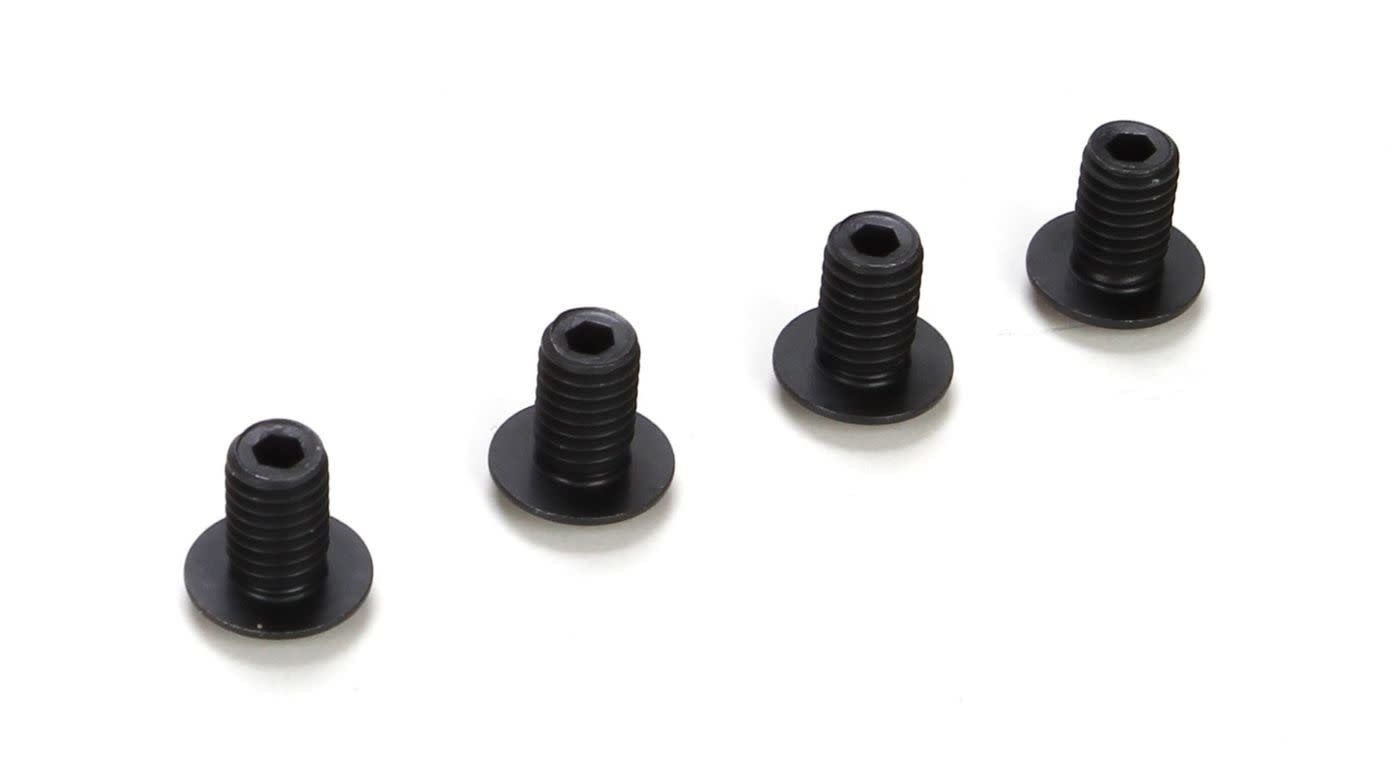 TLR245000 DROOP SCREW (4): 8B 3.0, 8X, 8XE