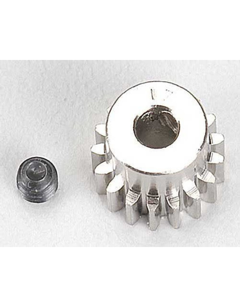 ROBINSON RACING RRP1017 48P PINION GEAR 17T (3.17MM BORE): NICKEL PLATED ALLOY STEEL