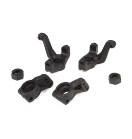 TLR TLR234015 FRONT SPINDLE AND REAR HUB SET: 22-4