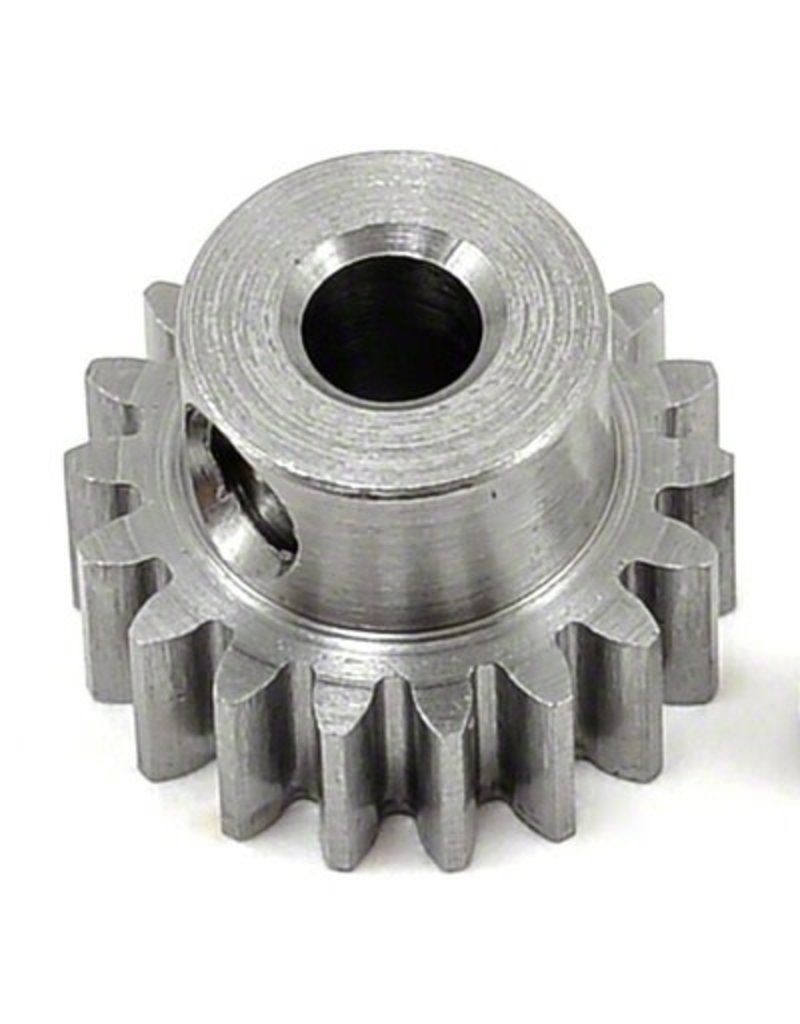 ROBINSON RACING RRP1118 MOD 0.6 PINION GEAR 18T (3.17MM BORE): HARDENED ALLOY STEEL