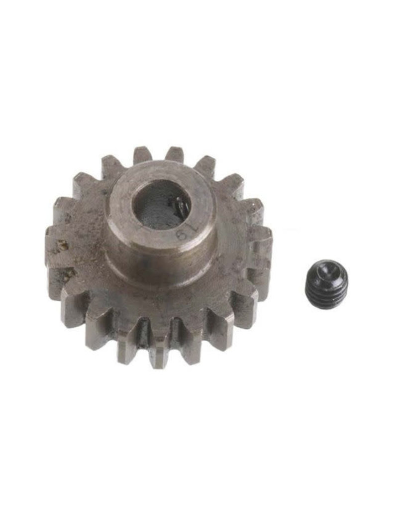 ROBINSON RACING RRP1219 MOD1 PINION GEAR 19T (5MM BORE): EXTRA HARDENED STEEL