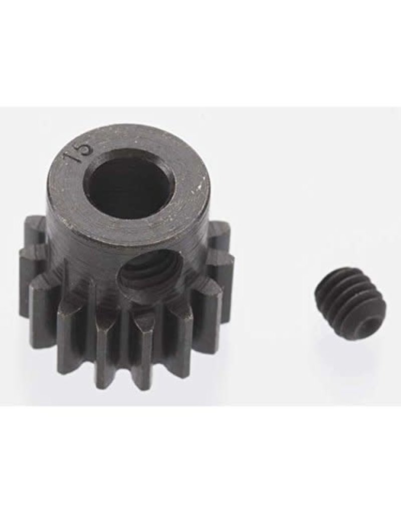 ROBINSON RACING RRP8615 32P PINION GEAR 15T (5MM BORE): EXTRA HARDENED STEEL