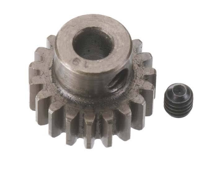 RRP8719 - Extra Hard 5mm Bore .8 Module (31.75P) Pinion, 19T