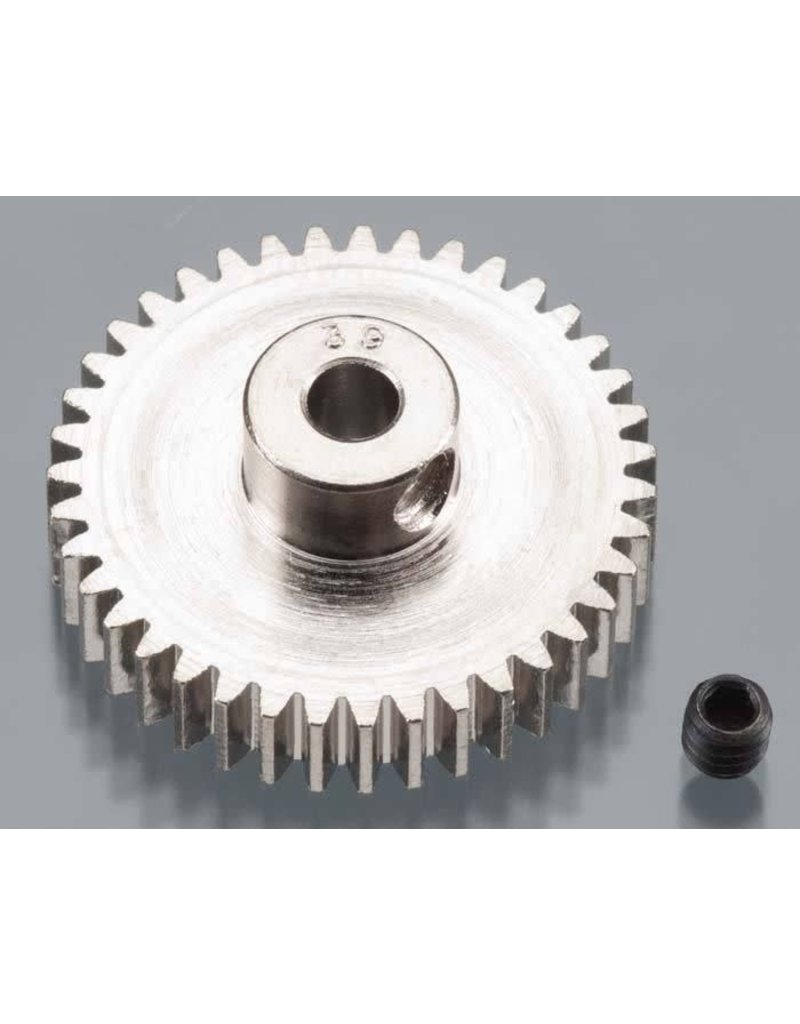 ROBINSON RACING RRP1039 48P PINION GEAR 39T (3.17MM BORE): NICKEL PLATED ALLOY STEEL