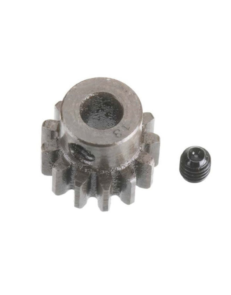 ROBINSON RACING RRP1213 MOD1 PINION GEAR 13T (5MM BORE): EXTRA HARDENED STEEL