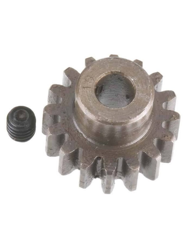 ROBINSON RACING RRP1216 MOD1 PINION GEAR 16T (5MM BORE): EXTRA HARDENED STEEL