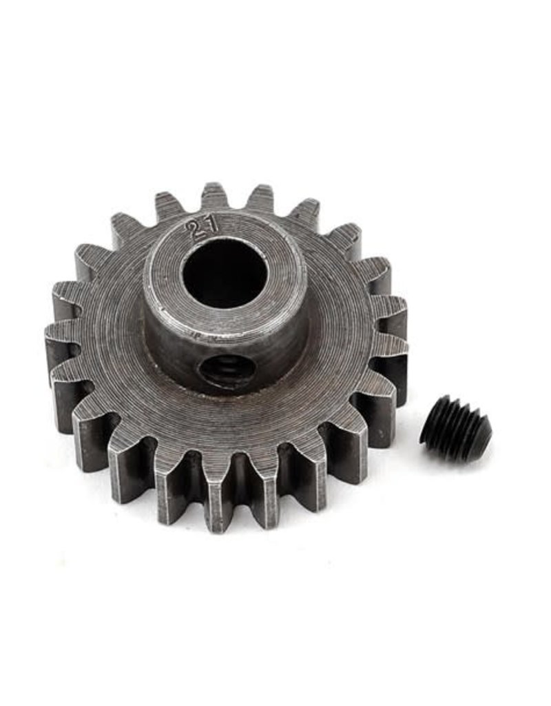 ROBINSON RACING RRP1221 MOD 1 PINION GEAR 21T (5MM BORE): EXTRA HARDENED STEEL