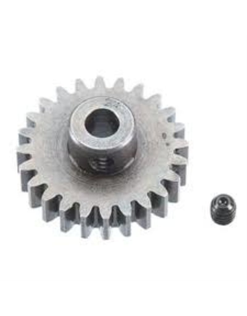ROBINSON RACING RRP1224 MOD 1 PINION GEAR 24T (5MM BORE): EXTRA HARDENED STEEL