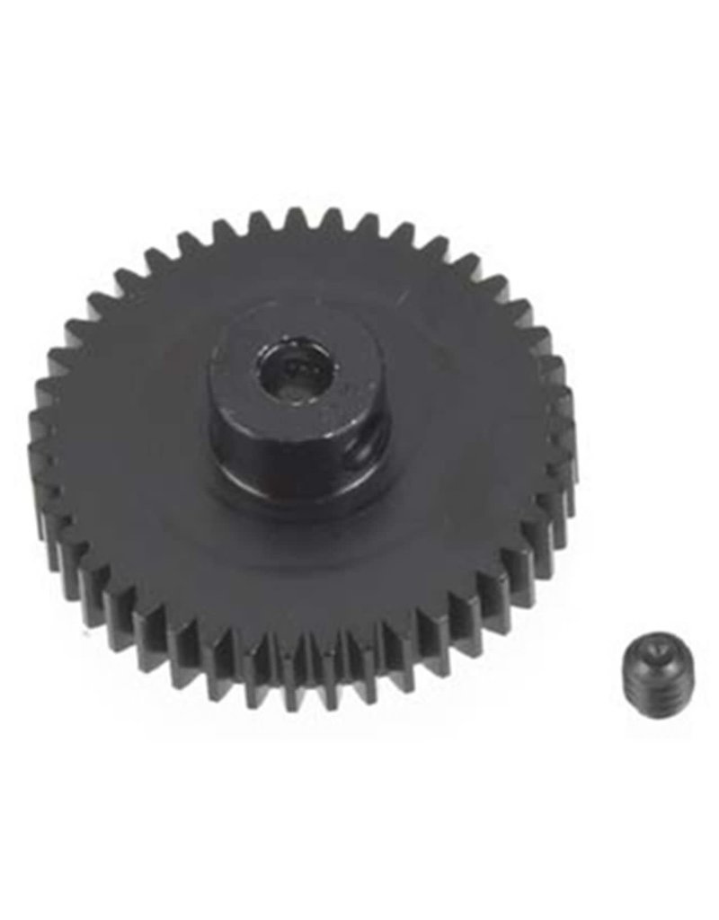 ROBINSON RACING RRP1343 48P PINION GEAR 43T (3.17MM BORE): HARD COATED ALUMINUM