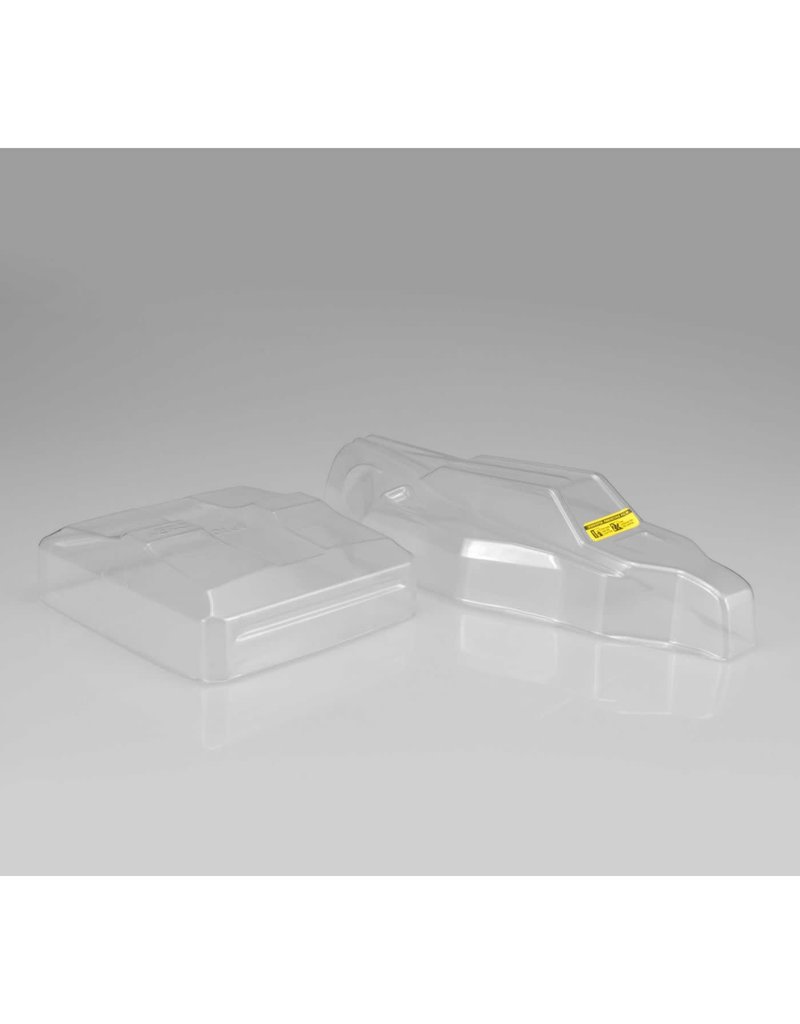 JCONCEPTS JCO0314 S2 BODY WITH AERO WING: B6, B6D, B6.1: CLEAR