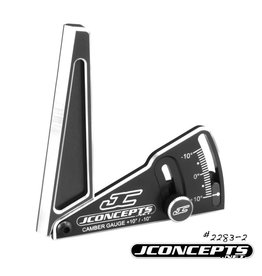 JCONCEPTS JCO22832 ALUMINUM CAMBER GAUGE 85MM: BLACK