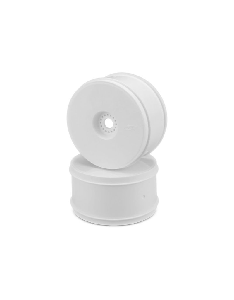 JCONCEPTS JCO3369W BULLET 1/8TH TRUCK WHEEL (4) : WHITE