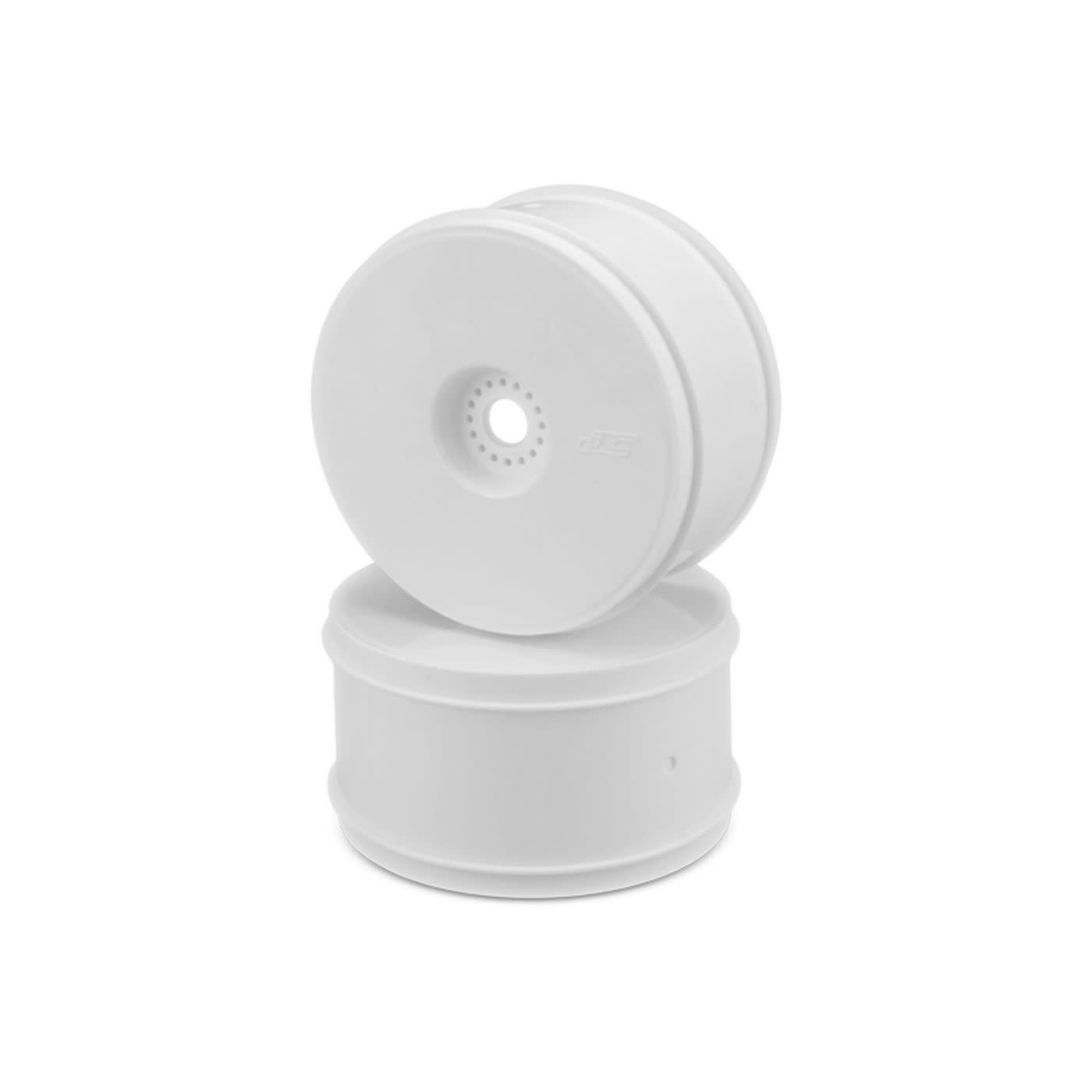 JCO3369W BULLET 1/8TH TRUCK WHEEL (4) : WHITE