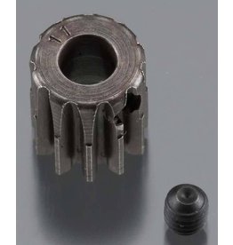 ROBINSON RACING RRP8711 0.8 MOD PINION GEAR 11T (5MM BORE): EXTRA HARDENED STEEL