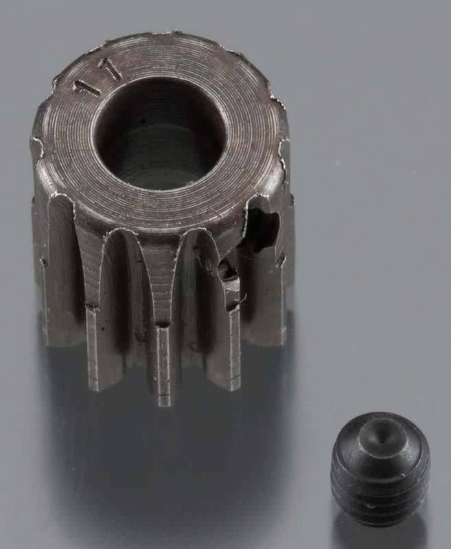 RRP8711 0.8 MOD PINION GEAR 11T (5MM BORE): EXTRA HARDENED STEEL
