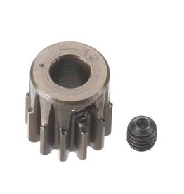 ROBINSON RACING RRP8712 0.8 MOD PINION GEAR 12T (5MM BORE): EXTRA HARDENED STEEL