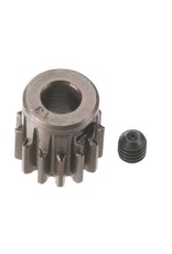 ROBINSON RACING RRP8713 0.8 MOD PINION GEAR 13T (5MM BORE): EXTRA HARDENED STEEL