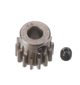 ROBINSON RACING RRP8714 0.8 MOD PINION GEAR 14T (5MM BORE): EXTRA HARDENED STEEL