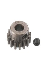 ROBINSON RACING RRP8715 0.8 MOD PINION GEAR 15T (5MM BORE): EXTRA HARDENED STEEL