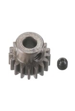 ROBINSON RACING RRP8717 0.8 MOD PINION GEAR 17T (5MM BORE): EXTRA HARDENED STEEL